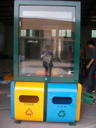 戶(hù)外廣告垃圾箱批發(fā)零售，弘盛廣告制品廠專(zhuān)業(yè)制造